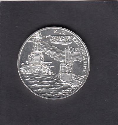 Beschrijving: 20 Euro S.M.S. VIRIBUS UNITIS SHIP